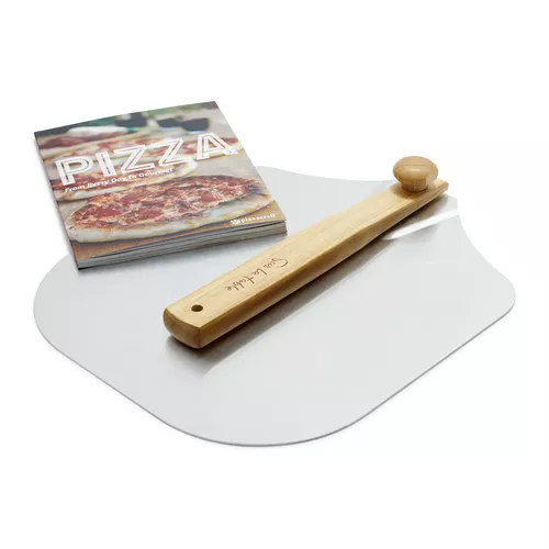 Sur La Table Folding Pizza Peel and Recipe Book Set