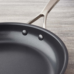Sur La Table Classic 5-Ply Nonstick Stainless Steel 2-Piece Skillet Set, 8&#34; & 10&#34;