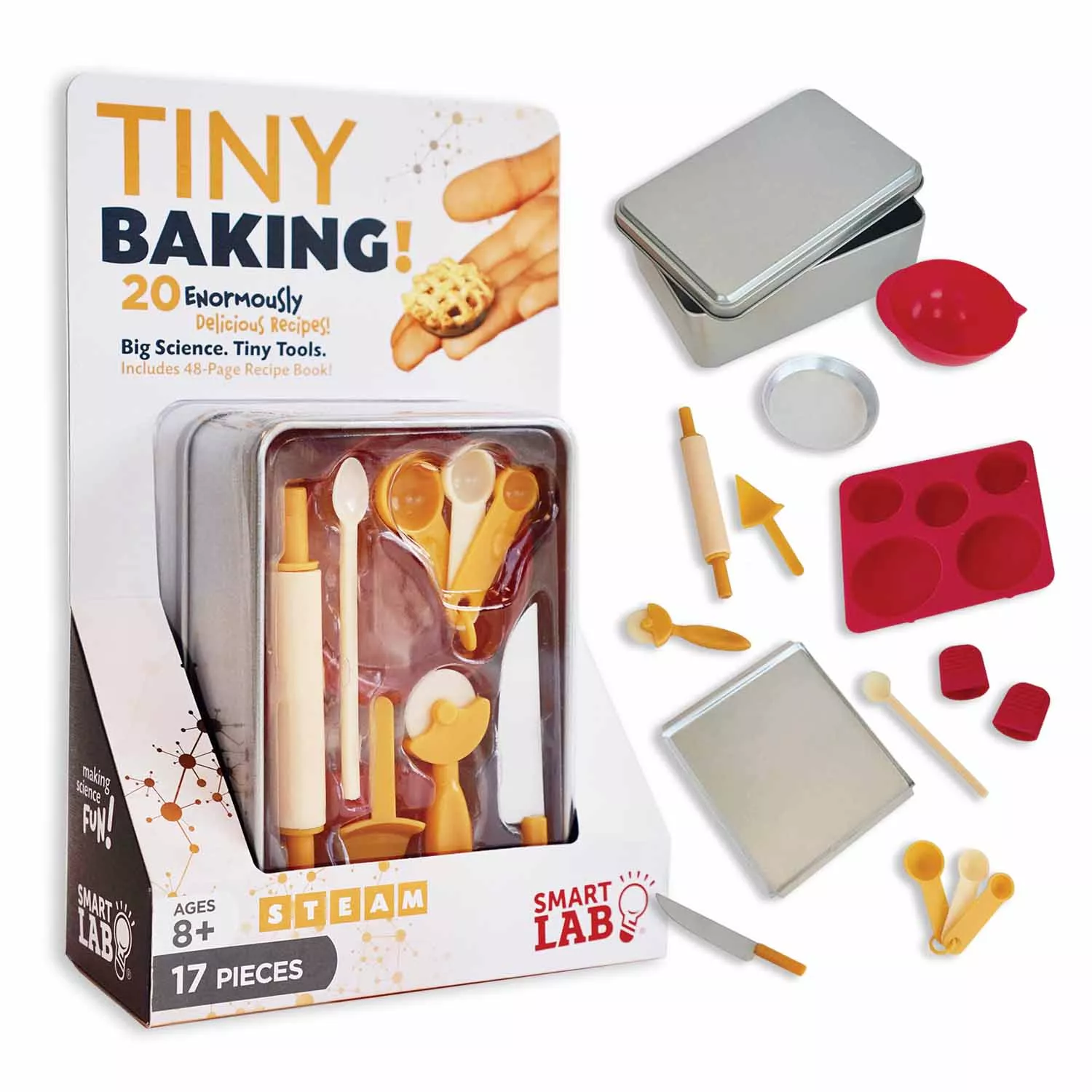 SmartLab Toys Tiny Baking with 20 Delicious Tiny Recipes. Big Science. Tiny  Tools.