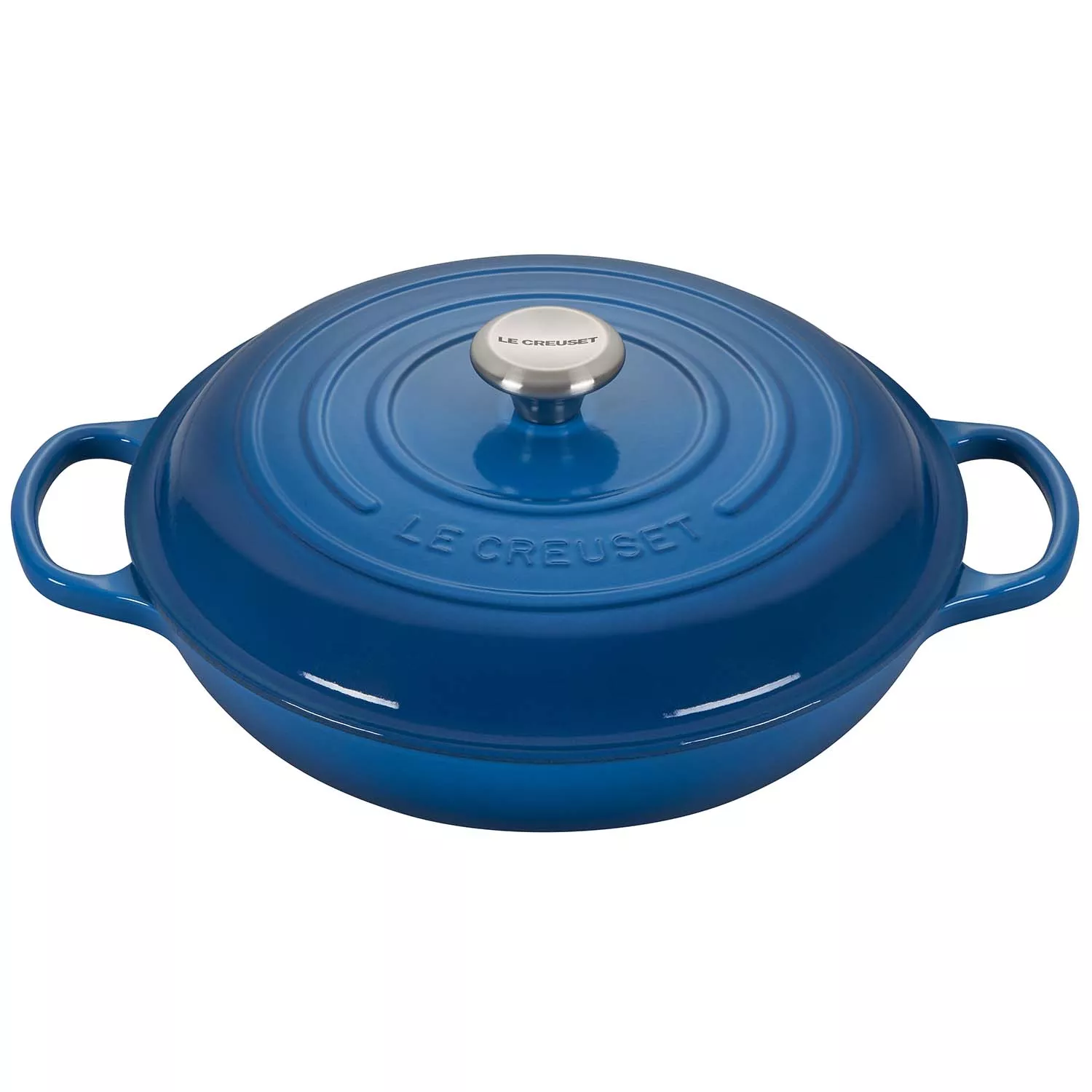 Le Creuset Signature Cast Iron Braiser, 3.5 qt.