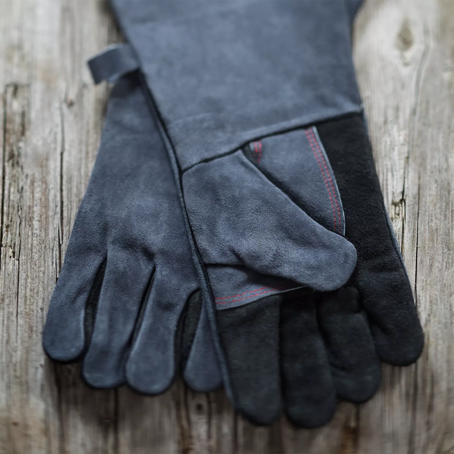 Sur La Table Leather Grill Gloves, Set of 2