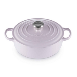 Le Creuset Signature Round Sauteuse with Lid, 3.5 Qt. This is a superb pot with all of the beauty you would hope -( it sits out on stove top )  great size for small meals (2-5) people and since it is 3