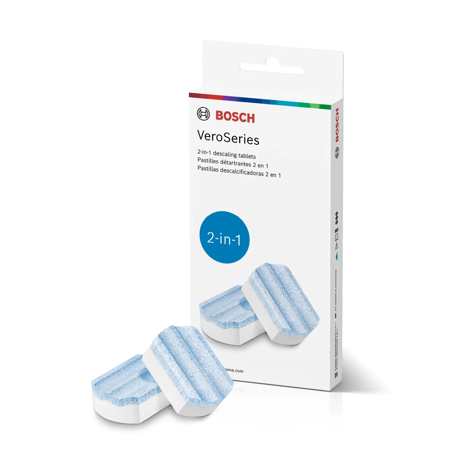 Bosch 2-in-1 Original Descaling Tablets, Set of 3