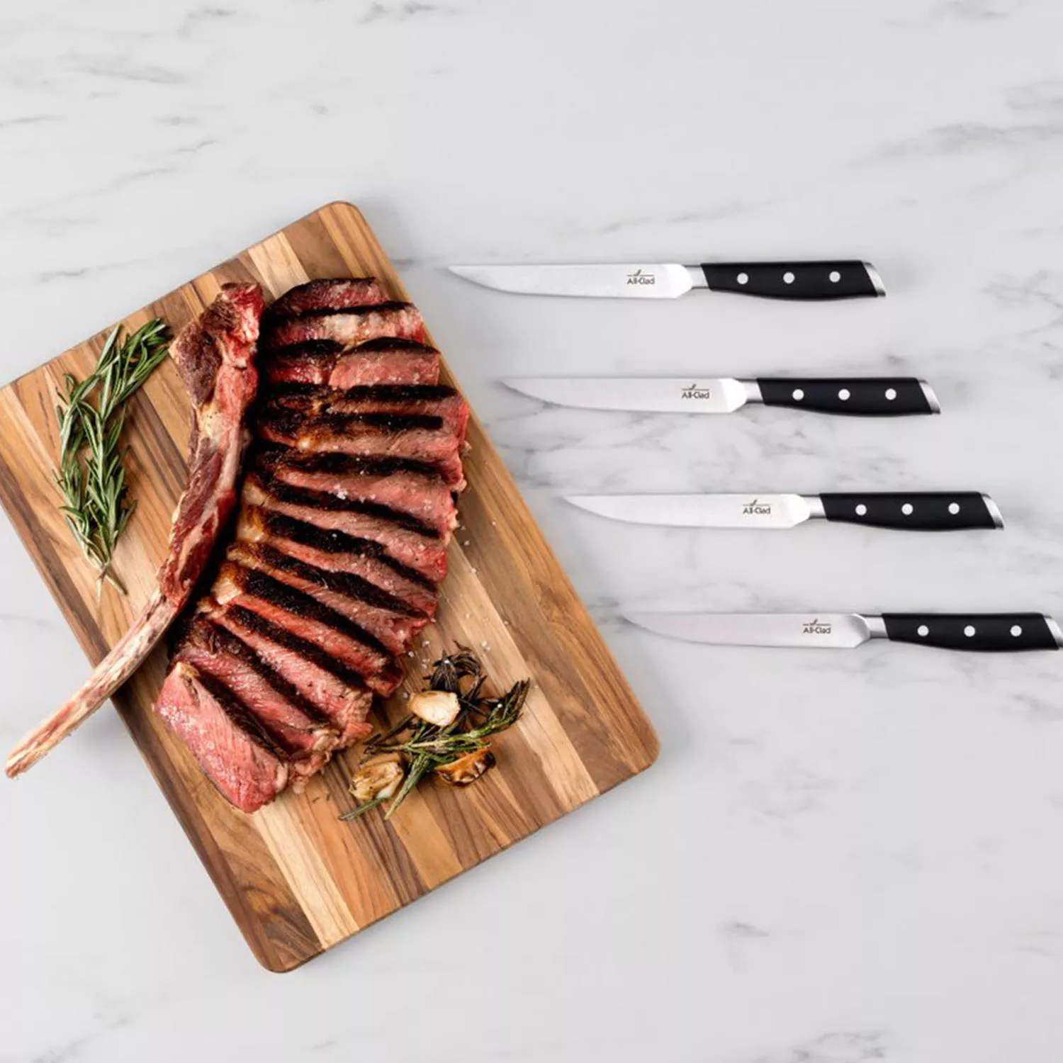 All Clad Forged Steak Knives, Set of 4 + Reviews