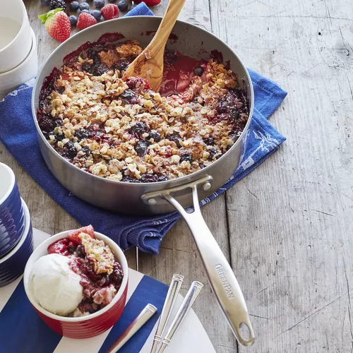 Summer Fruit Oatmeal Crisp