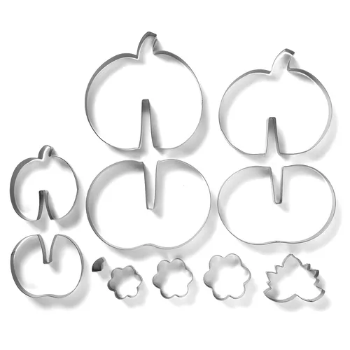 Sur La Table 3-D Pumpkin Patch Cookie Cutters, Set of 11