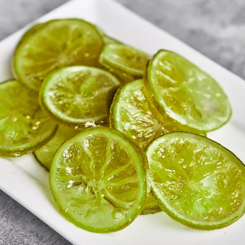 Candied Lime Slices