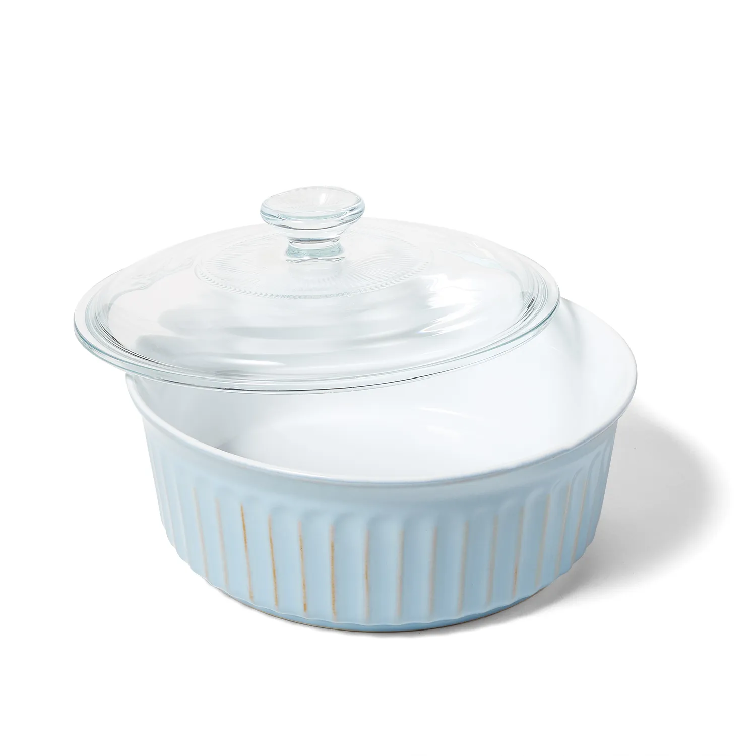 Sur La Table Round Baker with Lid, 2 qt.