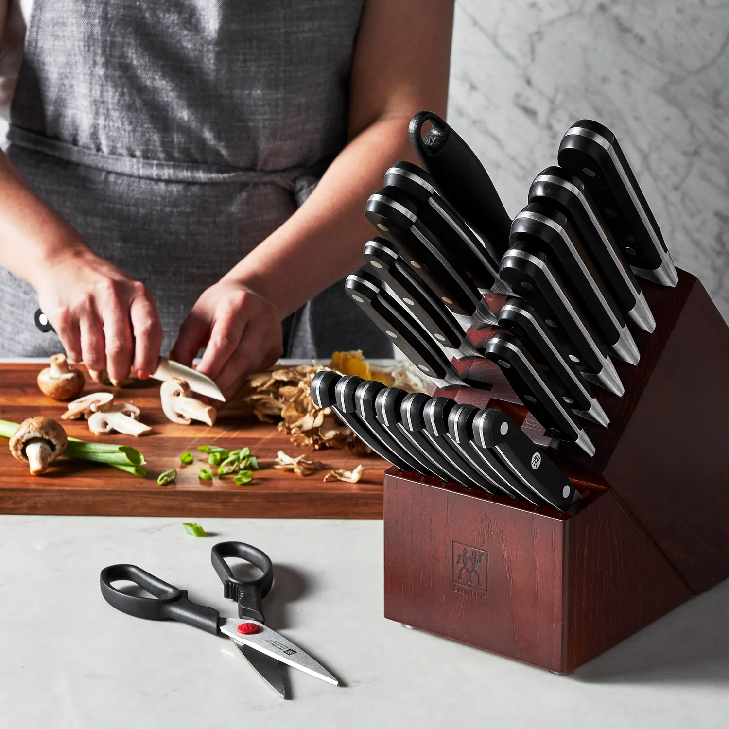 Zwilling Pro 22-Piece Knife Block Set