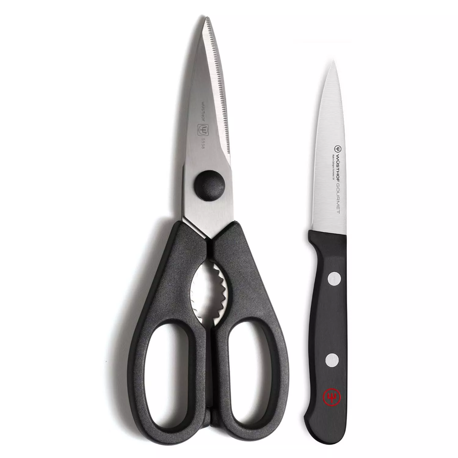 Wüsthof Gourmet Shear and Paring Knife Set