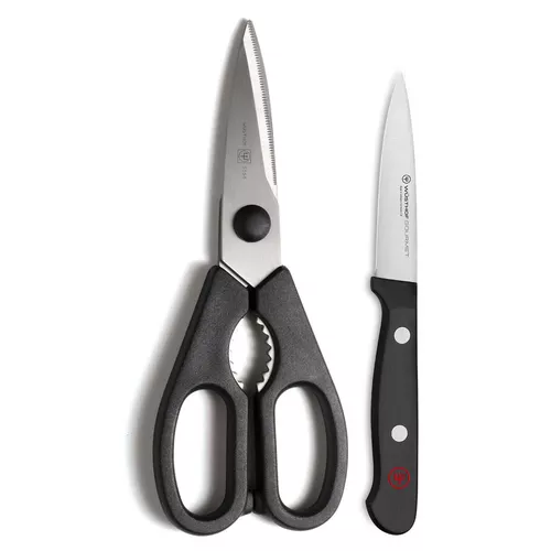 W&#252;sthof Gourmet Shear and Paring Knife Set