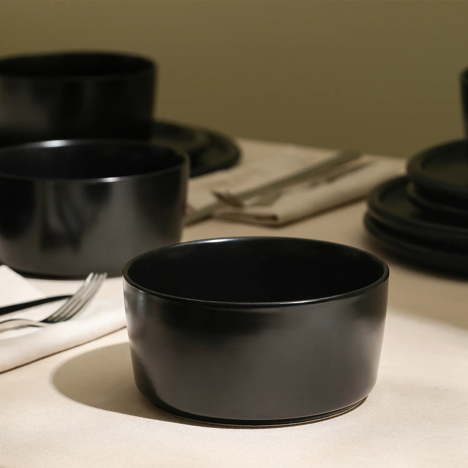 Stone Lain Eden Stoneware 12-Piece Dinnerware Set