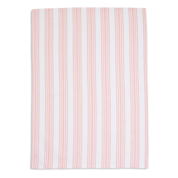 Pink Striped Kitchen Towel, 28&#34; x 20&#34;