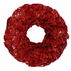 The Magnolia Company Red Lacquer Wreath
