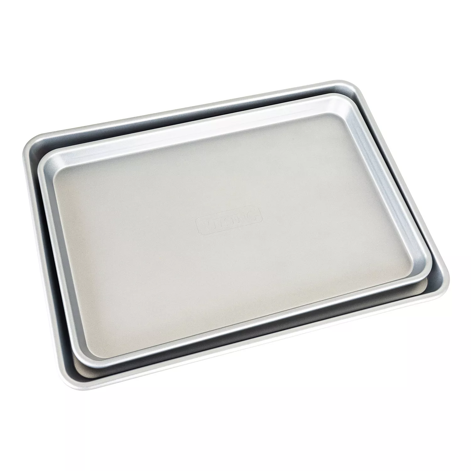 Sur La Table Platinum Pro Half Sheet Cookie Sheet Pan, Set of 2