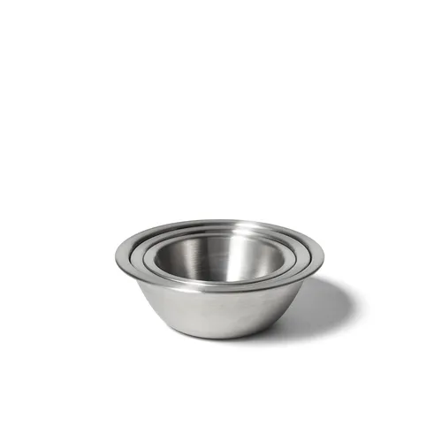 Sur La Table 3-Piece Stainless Steel Prep Bowl Set