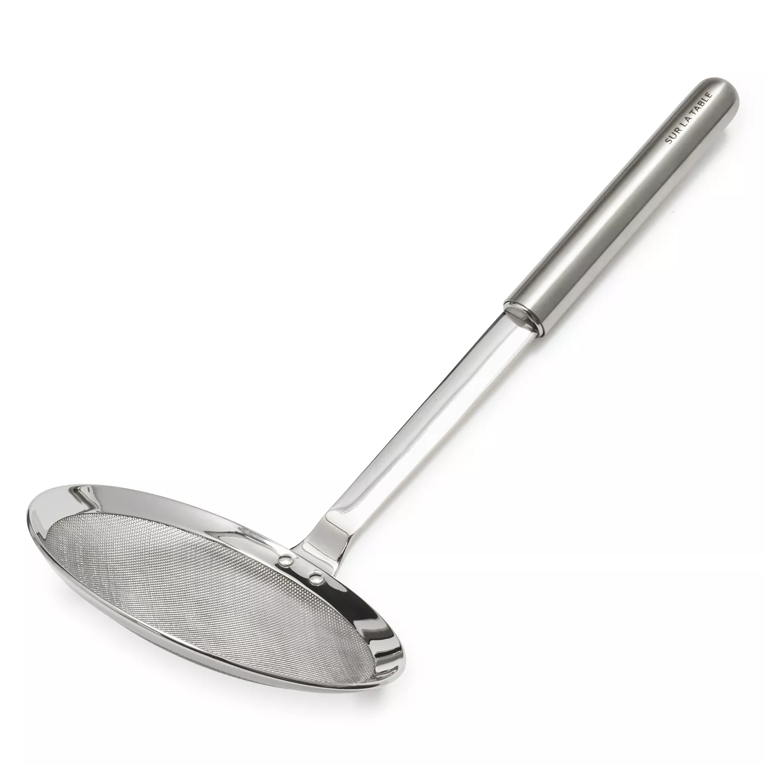 Sur La Table Small Stainless Steel Scoop, Silver