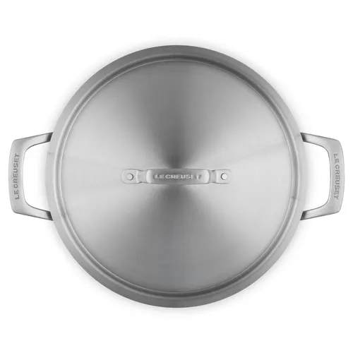 Le Creuset Essential Stainless Steel Rondeau, 4.5 qt.