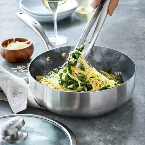 Cacio e Pepe with Asparagus And Peas