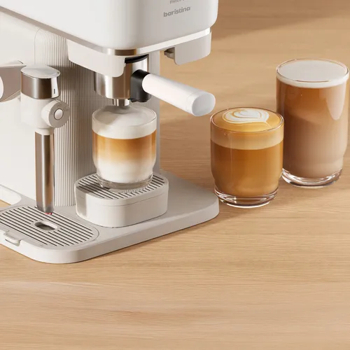 Philips Baristina Latte Coffee & Espresso Machine with Smart Milk Frother