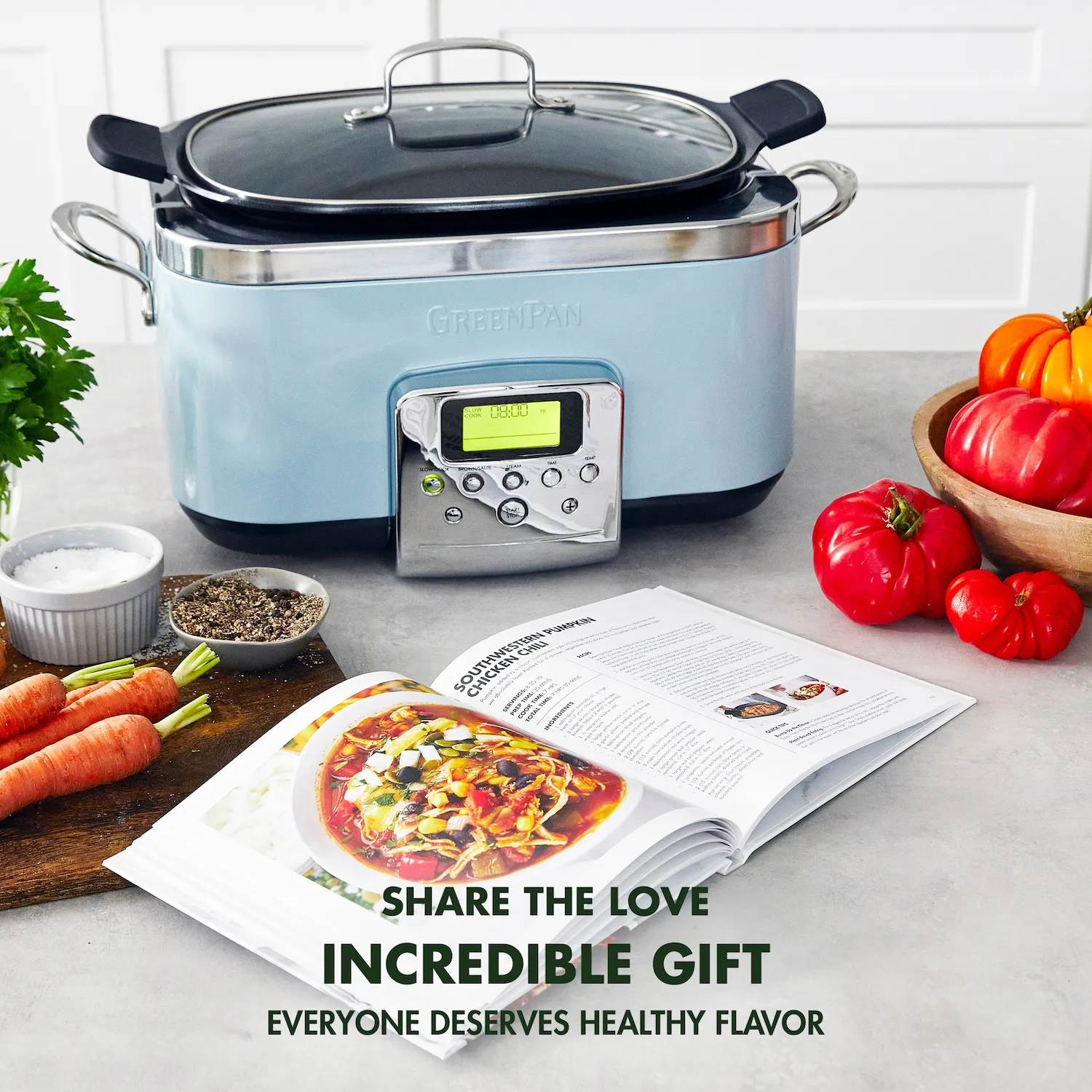 GreenPan - The Slow Way to Big Flavor Cookbook