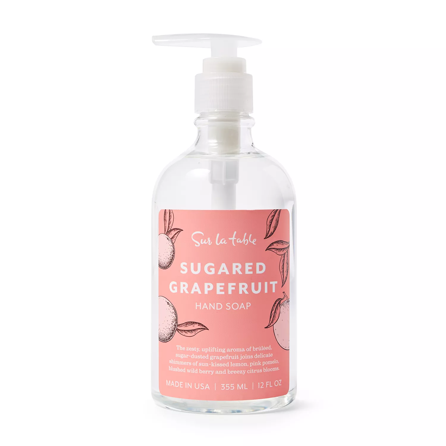 Sur La Table Sugared Grapefruit Hand Soap, 12 oz.