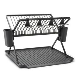 Brabantia Sinkside Large Foldable Dish Rack Great space- fits well on counter, sleek design