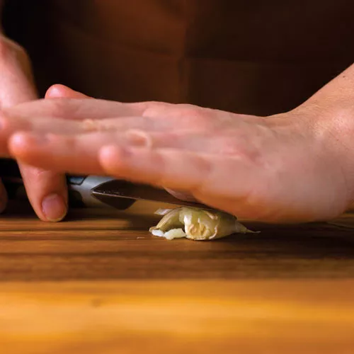 Classic Caesar Salad with Garlic Croutons