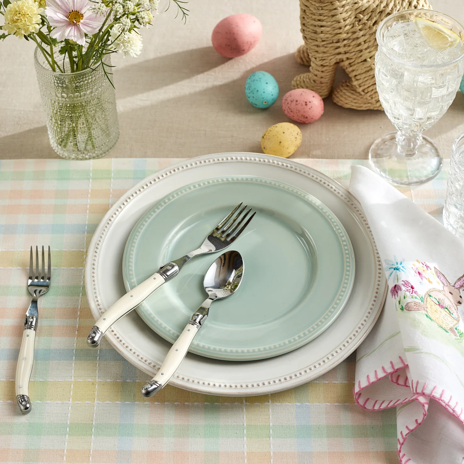 Sur La Table Pearl Sea Salt Salad Plate