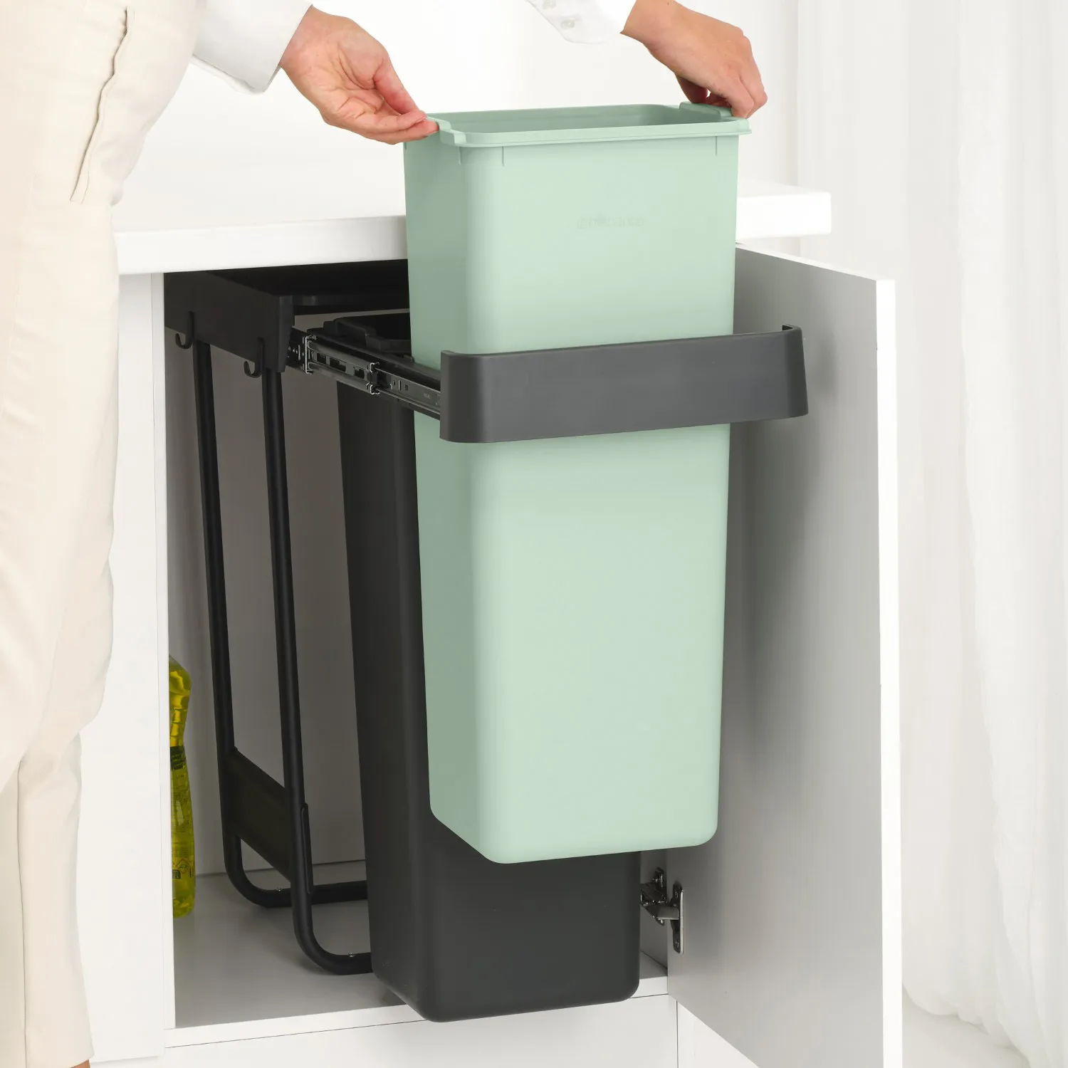 Brabantia Sort & Go 2x30 Liter Built-in Bin