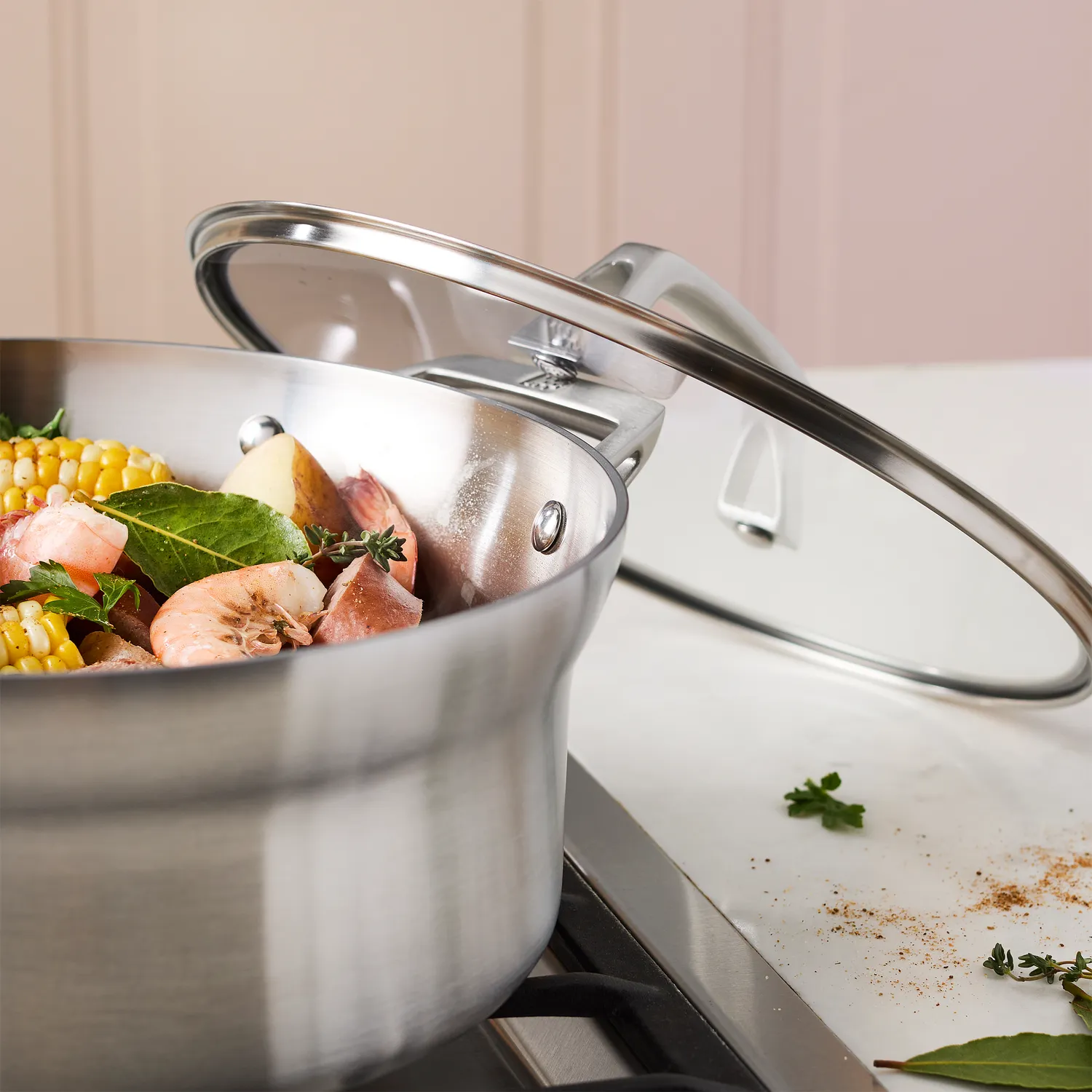 Zwilling Motion Stainless Steel Dutch Oven, 5 qt.