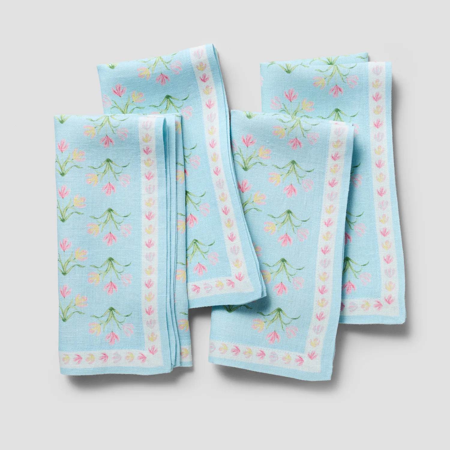 Sur La Table Easter Tulip Napkins, Set of 4