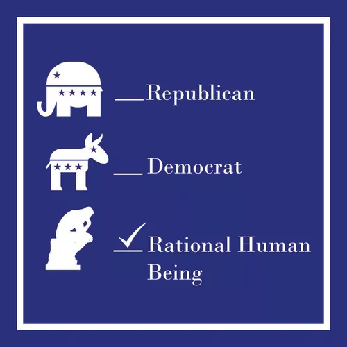 Rational Human Paper Cocktail Napkins, Set of 20