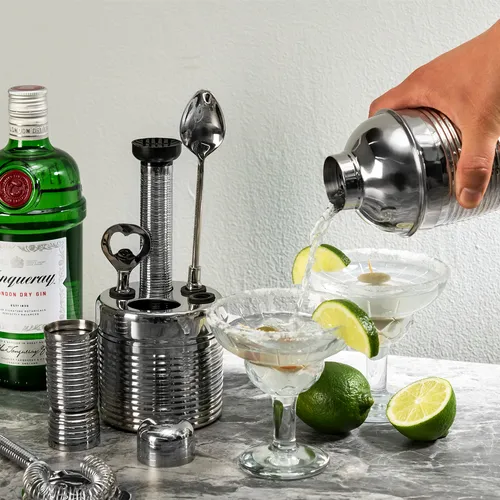 French Home Ribbed 7-Piece Bar Tool Set