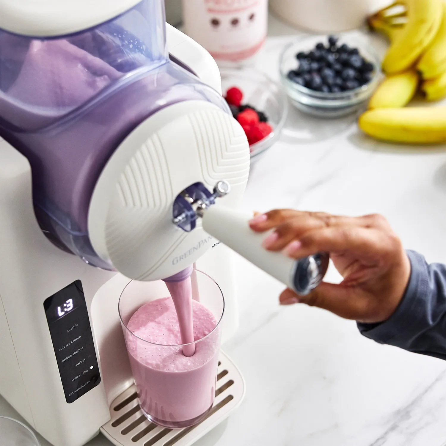 GreenPan Frost Ice Cream & Frozen Drink Maker 
