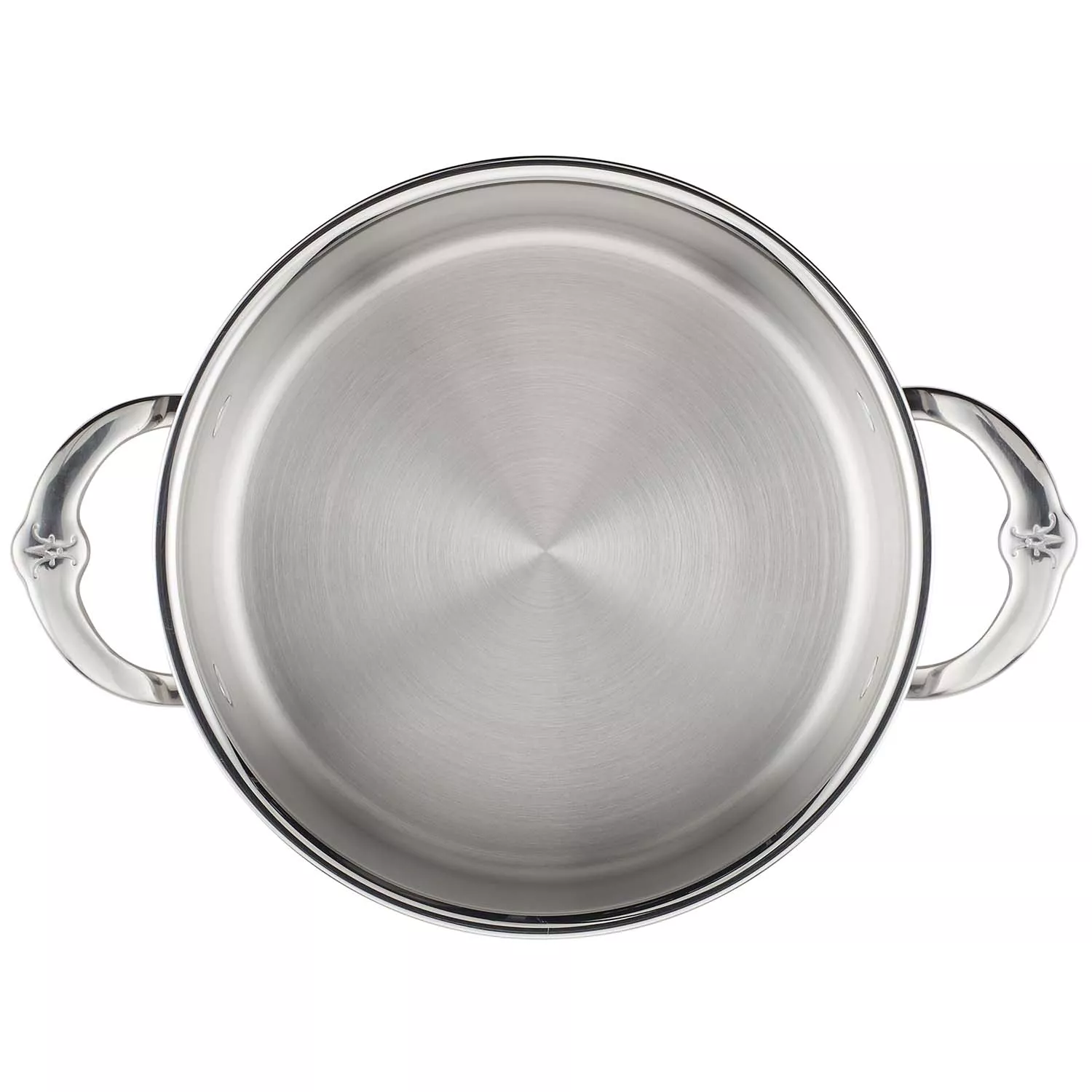 Low Pot 6Qt Stainless Steel Encapsulated bottom Glass Lid Rice