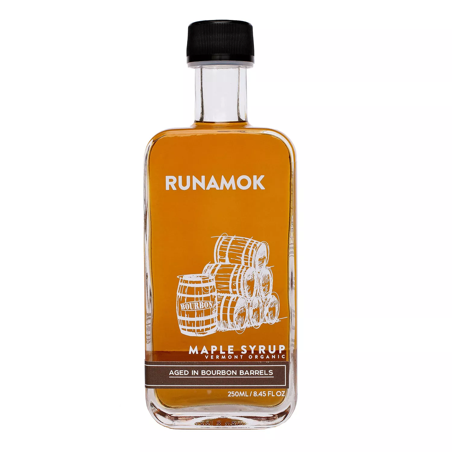 Runamok Bourbon Barrel-Aged Maple Syrup