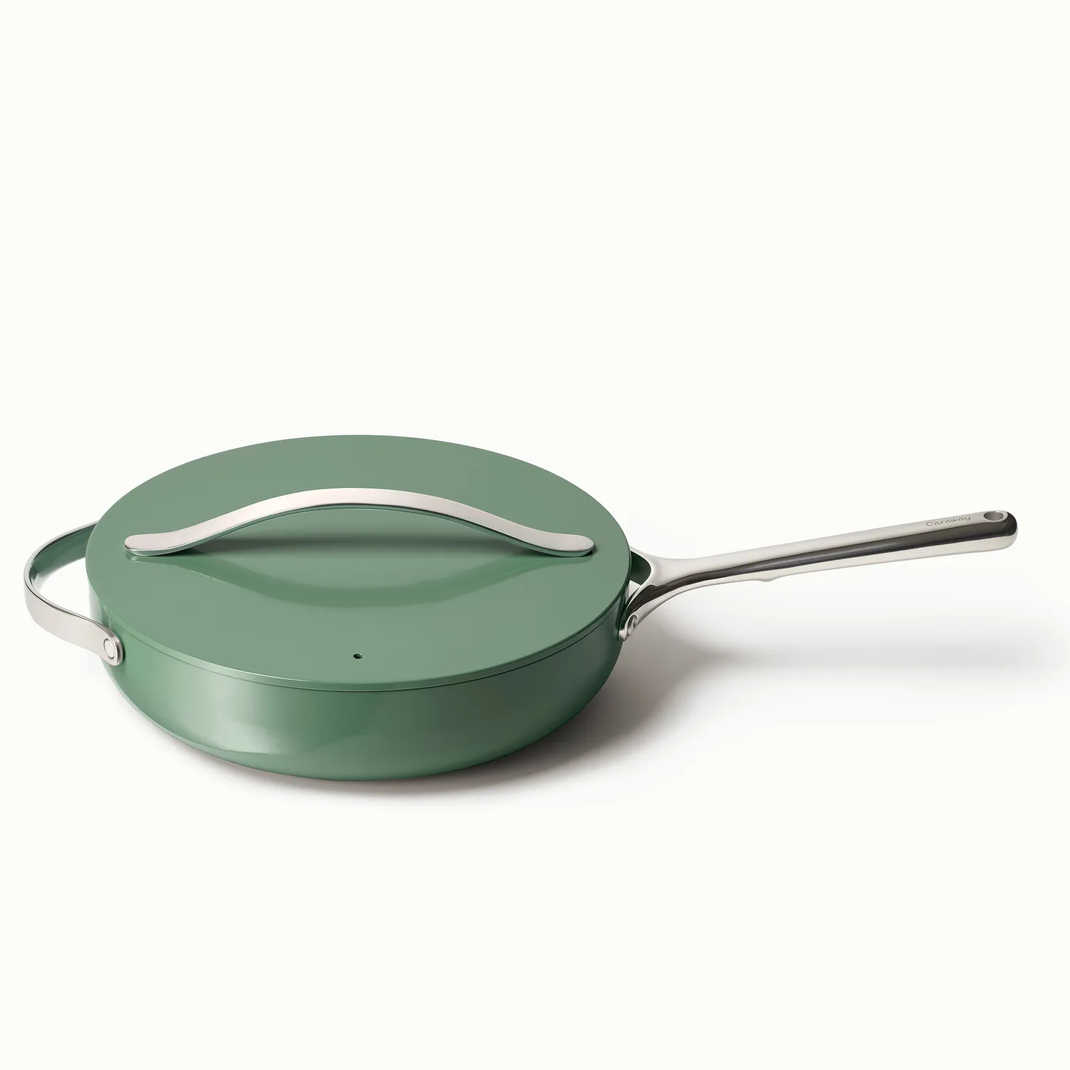 Caraway Ceramic Nonstick Sauté Pan with Lid, 4.5 qt.