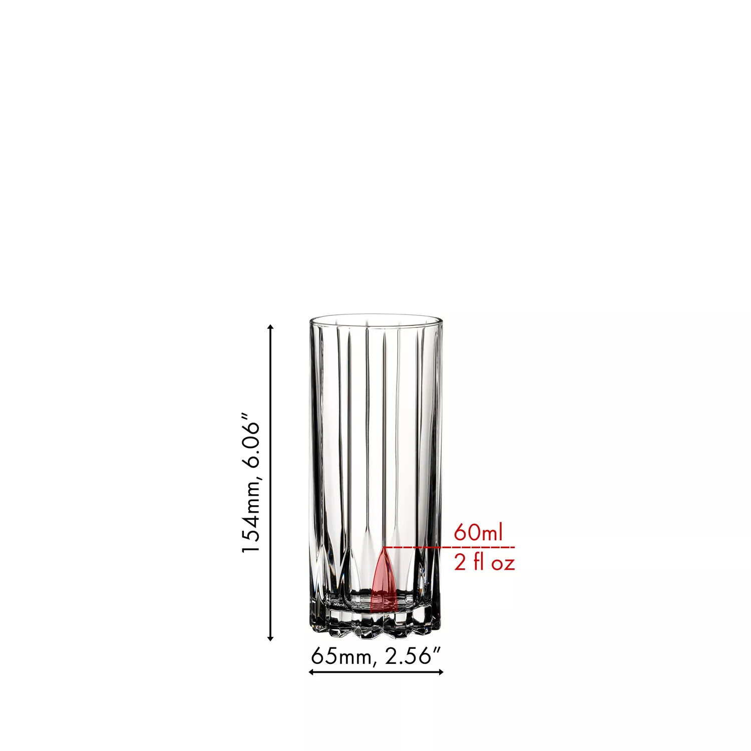 RIEDEL Drink Specific Glassware Highball Glass, Set of 2