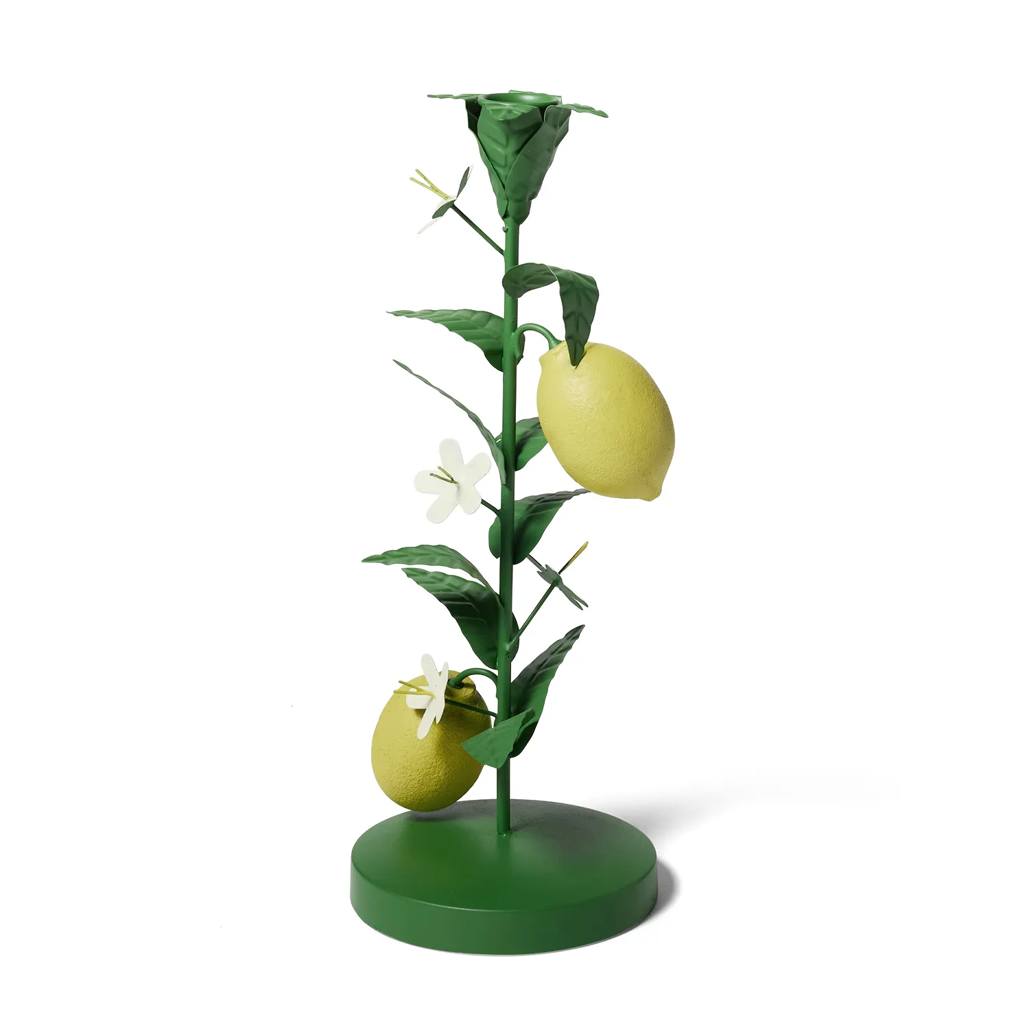 Sur La Table Lemon Figural Candle Taper Holder