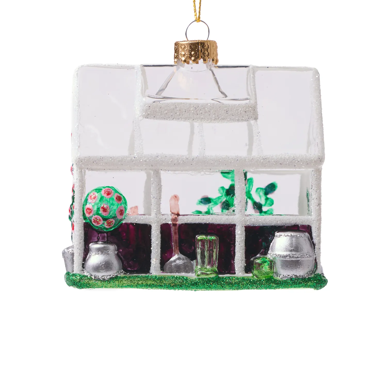 Sur la table Greenhouse Ornament