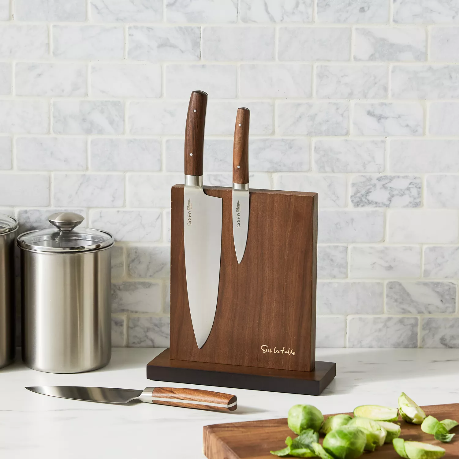 Jones Walnut Knife Block Version 2