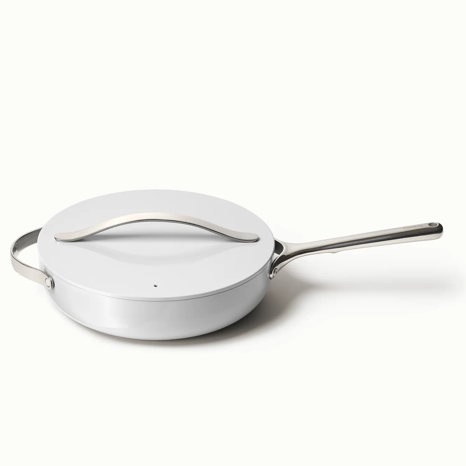 Caraway Ceramic Nonstick Sauté Pan with Lid, 4.5 qt.