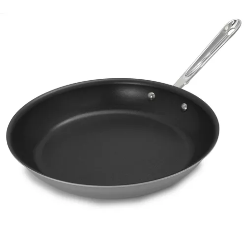 All-Clad D5 Brushed Stainless Steel Nonstick Skillets