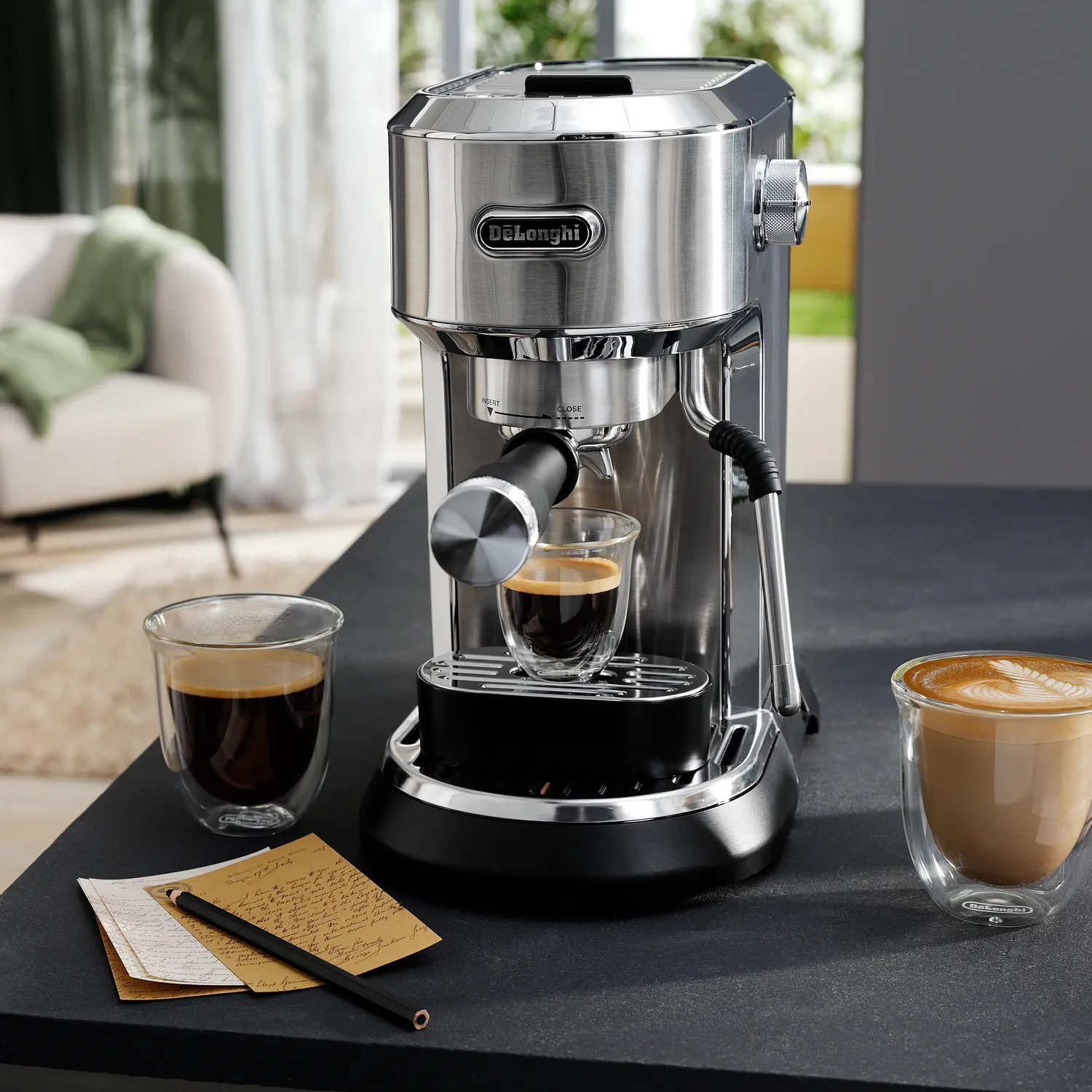 De'Longhi Dedica Maestro Manual Espresso Machine