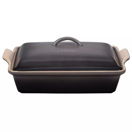 Le Creuset Heritage Stoneware Covered Baker, 4 qt.