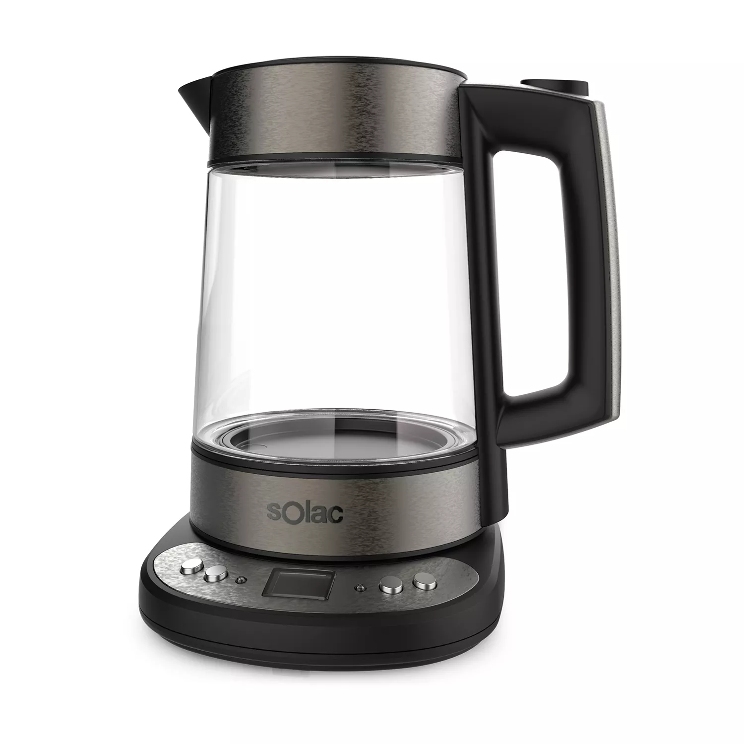 Solac Aroa Adjustable Temperature Cordless Glass Kettle