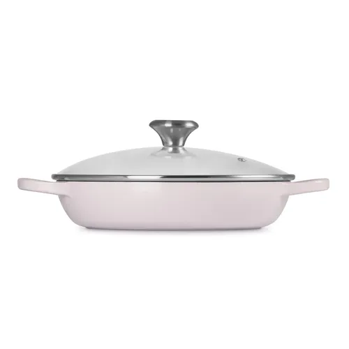 Le Creuset Signature Braiser with Glass Lid, 2.25 qt.