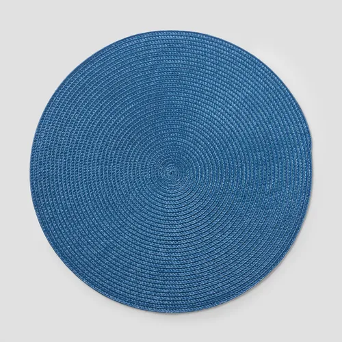 Sur la table Round Woven Placemat