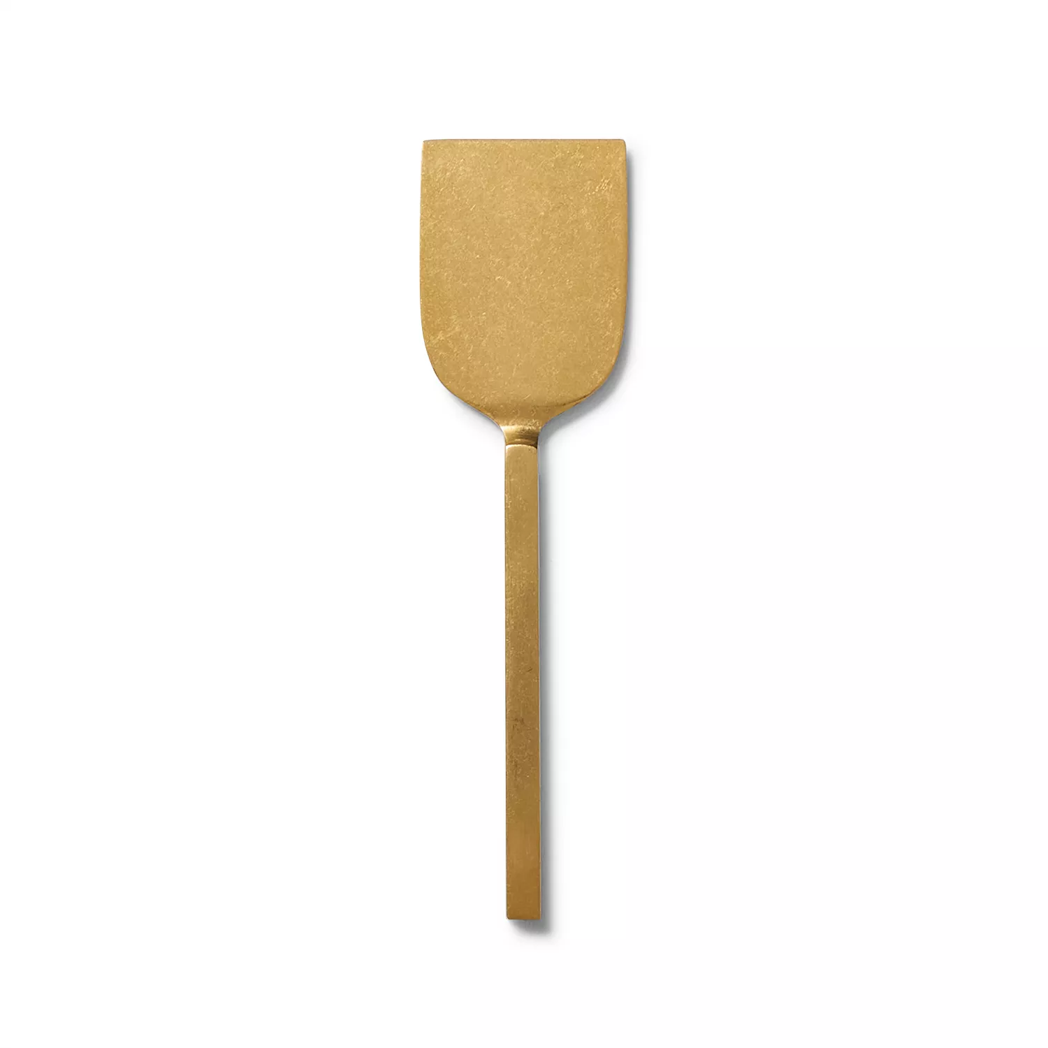 Sur La Table Brushed Gold Hard Cheese Knife